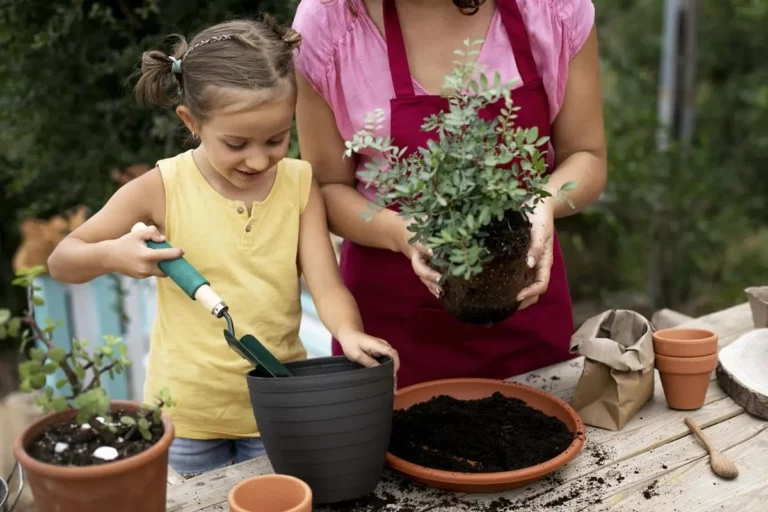 kit de jardinagem infantil